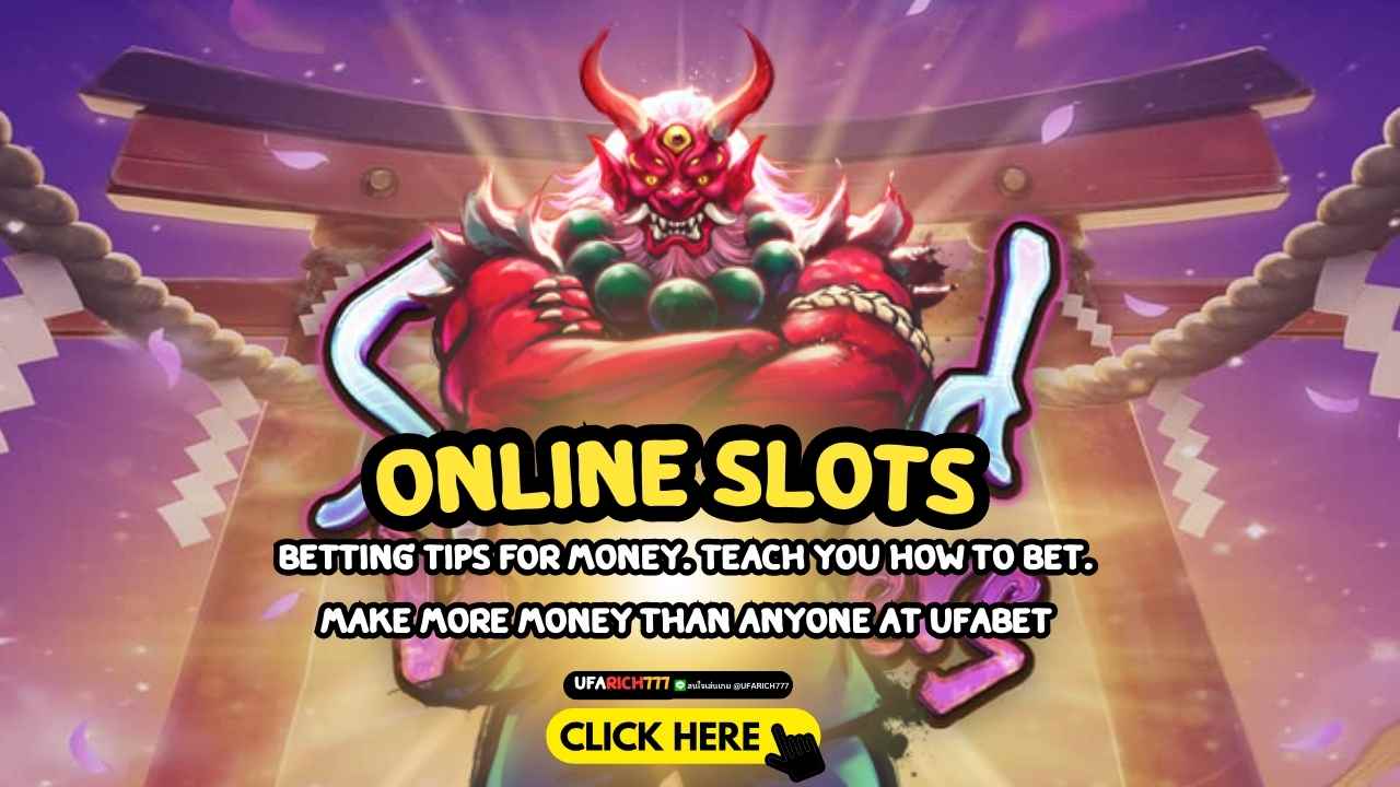 Online slots betting tips